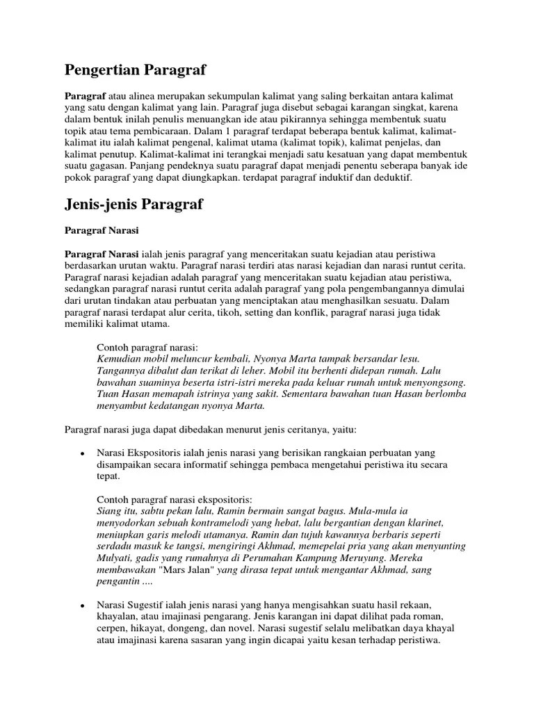 Contoh Paragraf Narasi Urutan Waktu – Sekali