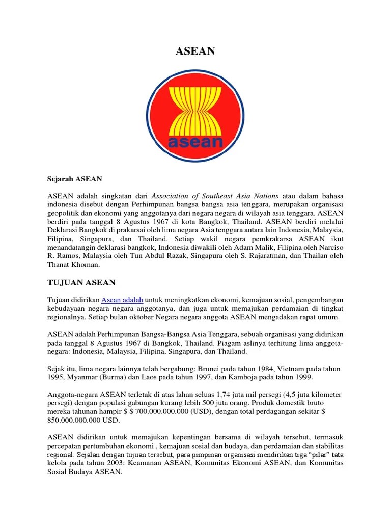 Asean | PDF
