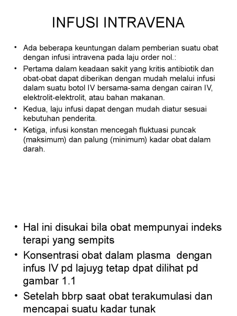 Infusi Intravena | PDF