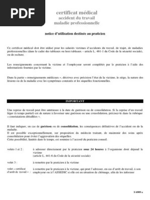 Certificat Medical Initial | PDF | Assurance | Sécurité