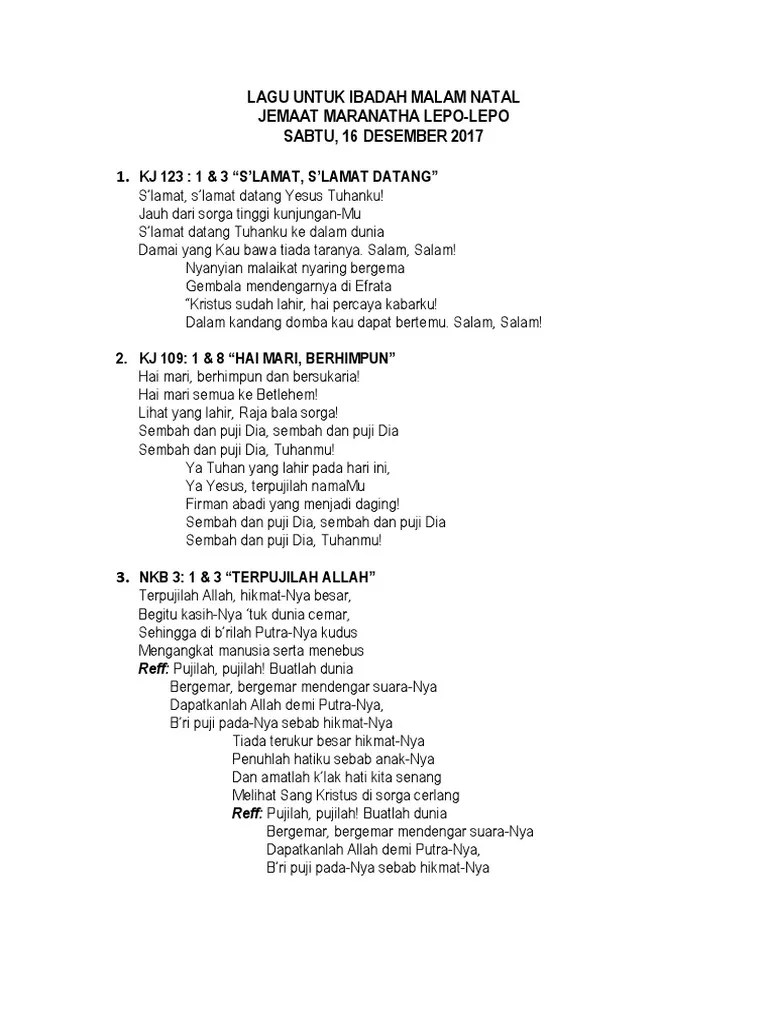 Lagu Untuk Kantoria | PDF