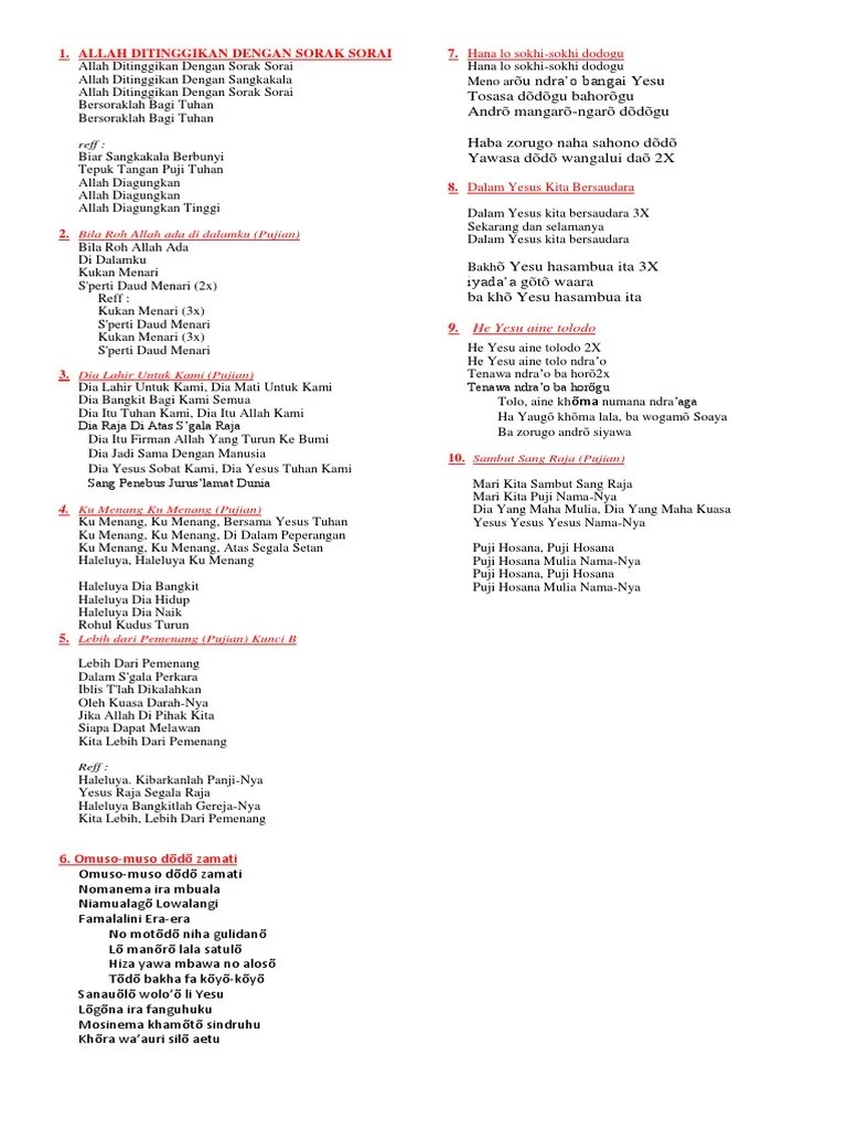 Allah Ditinggikan Dengan Sorak Sorai | PDF