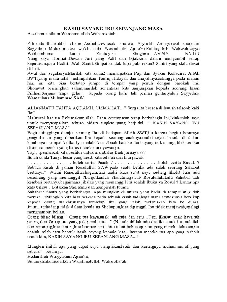 Ceramah Singkat | PDF