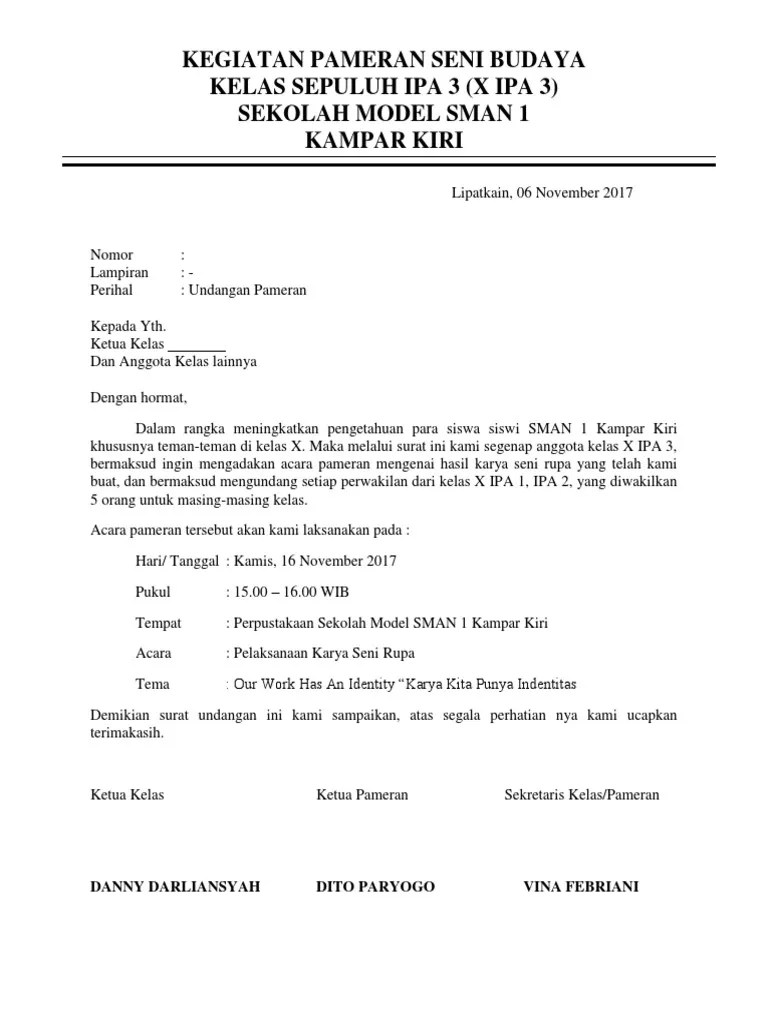 Undangan Pameran | PDF