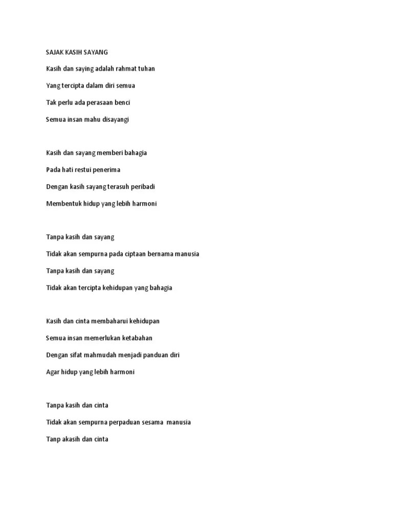 Sajak Tentang Kasih Sayang Ibu - Pantun Cinta