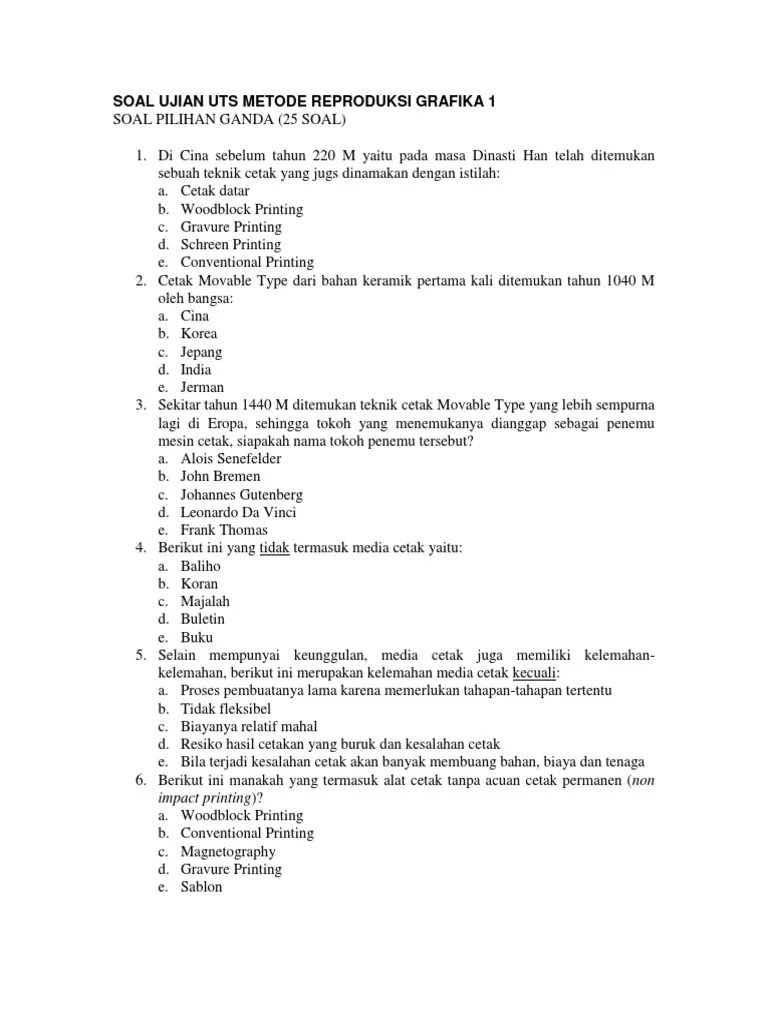 Berikut Ini Bukan Termasuk Keunggulan Mesin Cetak Flexografi Yaitu -  Seputar Mesin