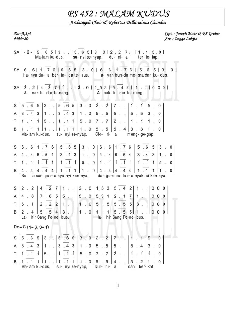 Lirik Lagu Natal Malam Kudus Bahasa Batak - Delinews Tapanuli