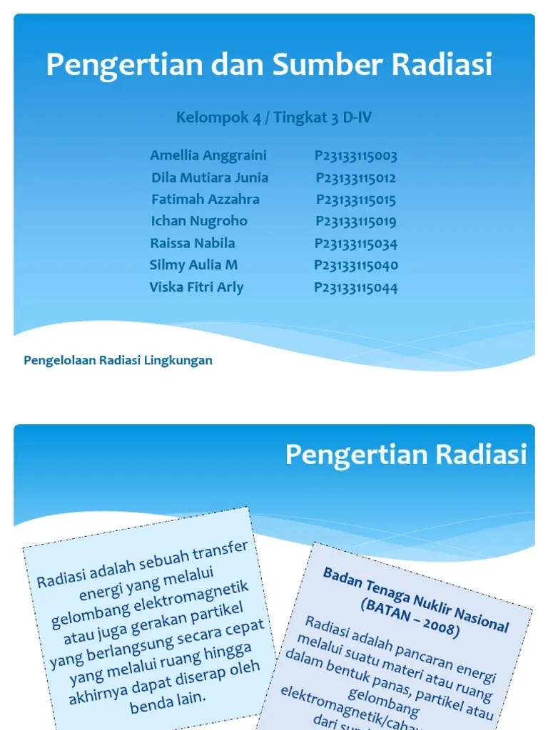 Radiasi Lingkungan