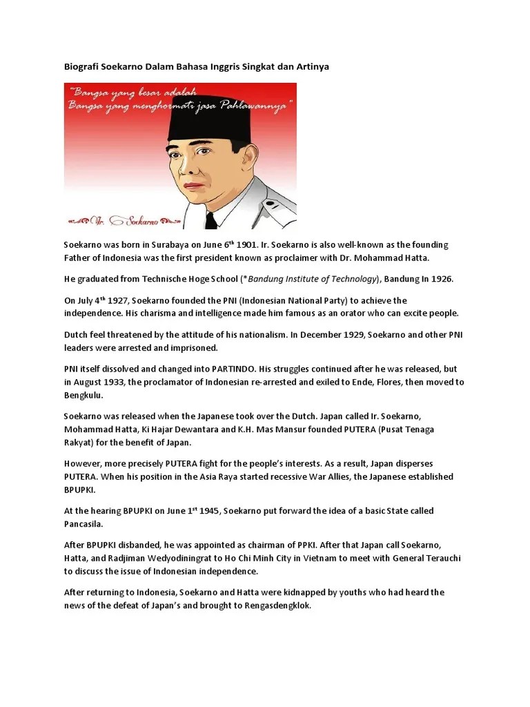 Contoh Autobiografi Singkat Diri Sendiri Dalam Bahasa Inggris Dan Artinya