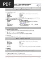 Ana Septiani 16303244013 Msds | PDF | Pembakaran | Toksisitas