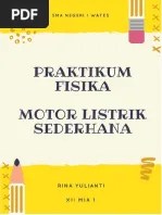 Motor Listrik Sederhana | PDF