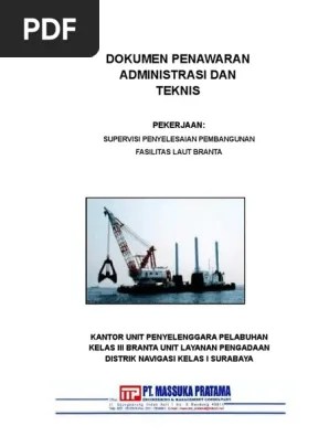 Dokumen Administrasi Dan Teknis Pekerjaan | PDF