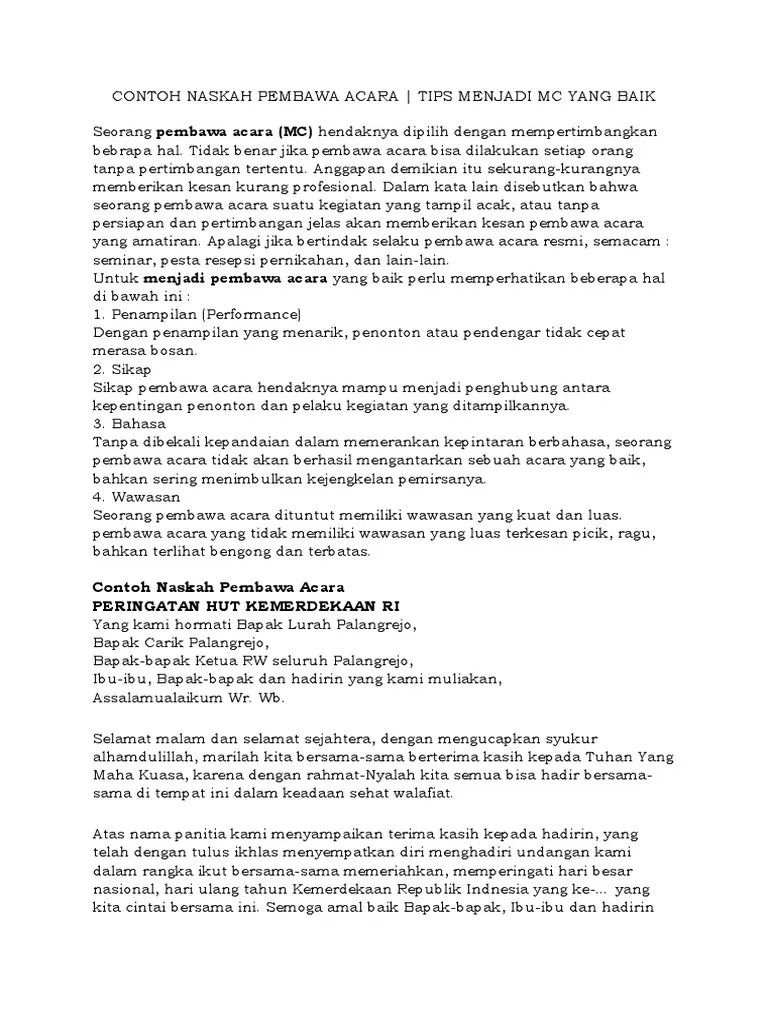 Kumpulan Contoh Contoh Mc Wisuda - Kumpulan Contoh Teks MC