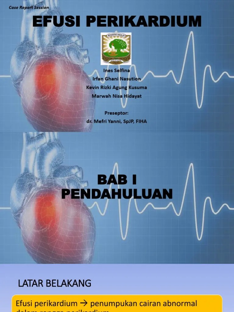 Efusi Perikard Fix | PDF