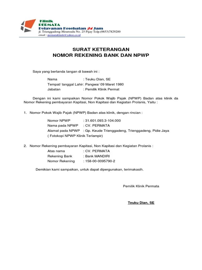 Ket NPWP | PDF