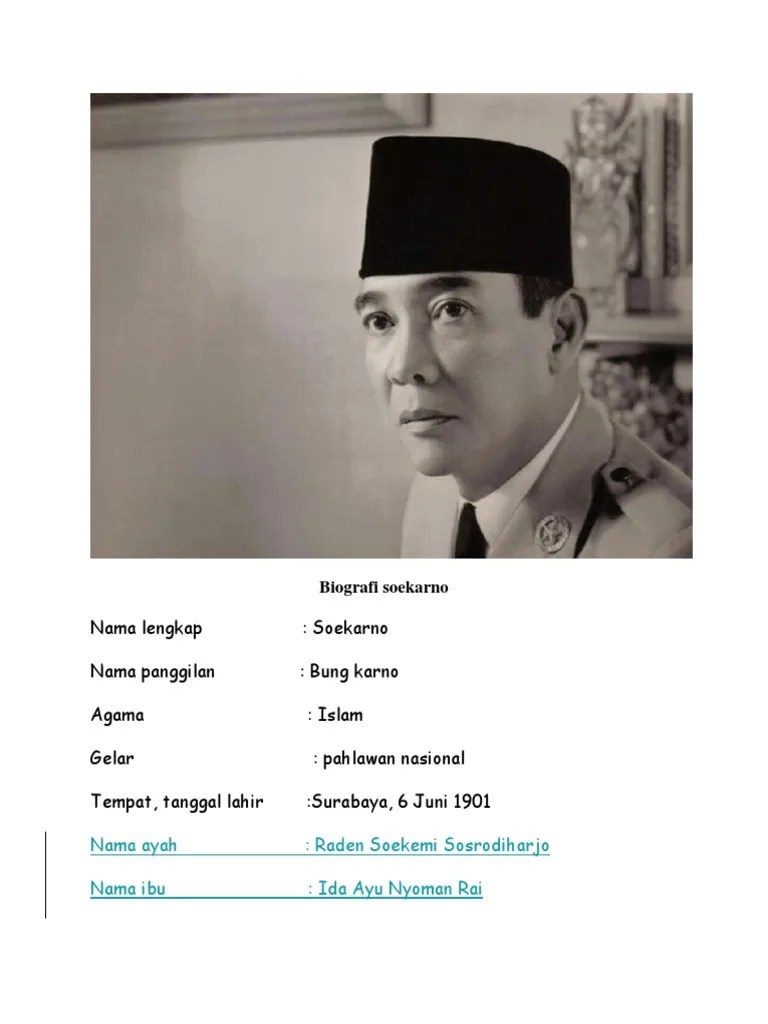 Biografi Soekarno | PDF