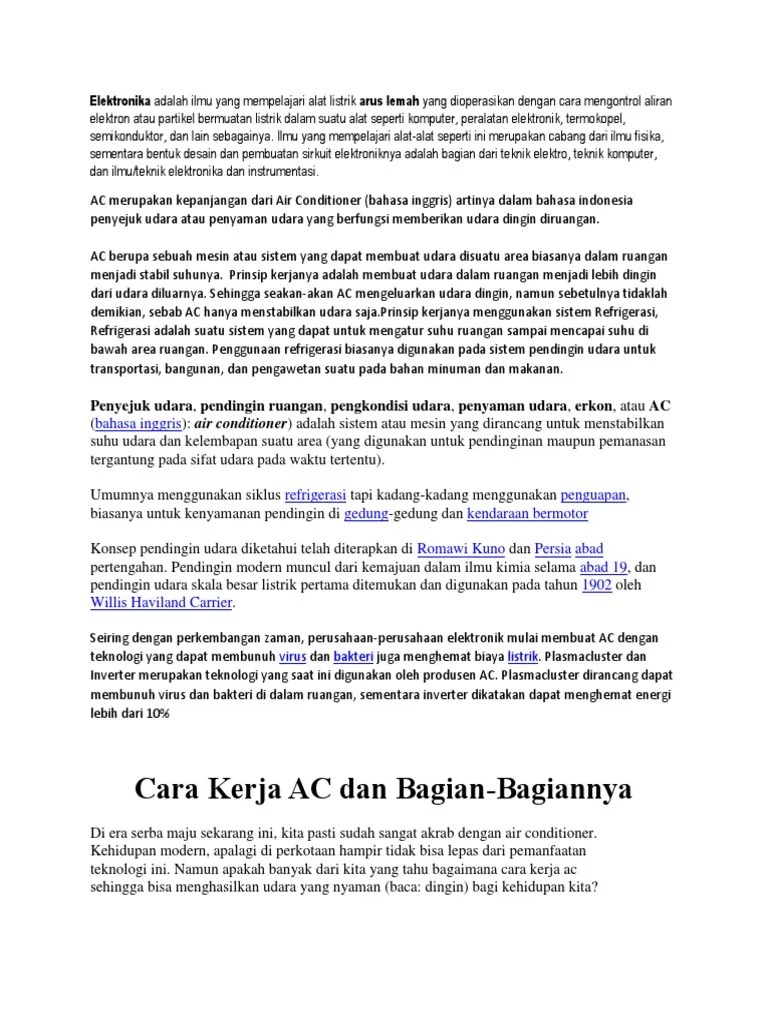 Cara Menggunakan Alat Elektronik Dalam Bahasa Inggris Dan Artinya