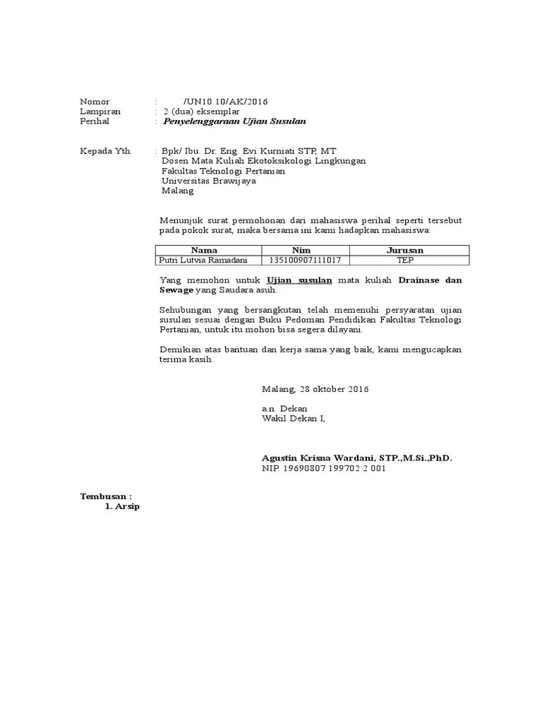 Ujian Susulan Ekotok | PDF