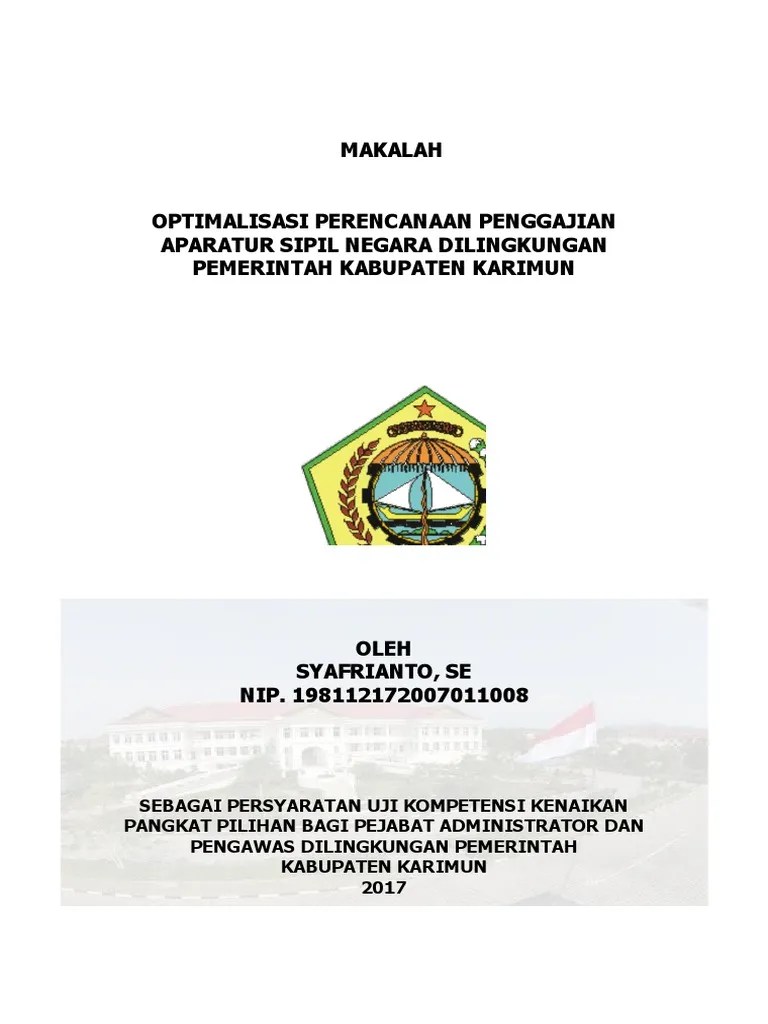 Makalah Uji Kompetensi | PDF