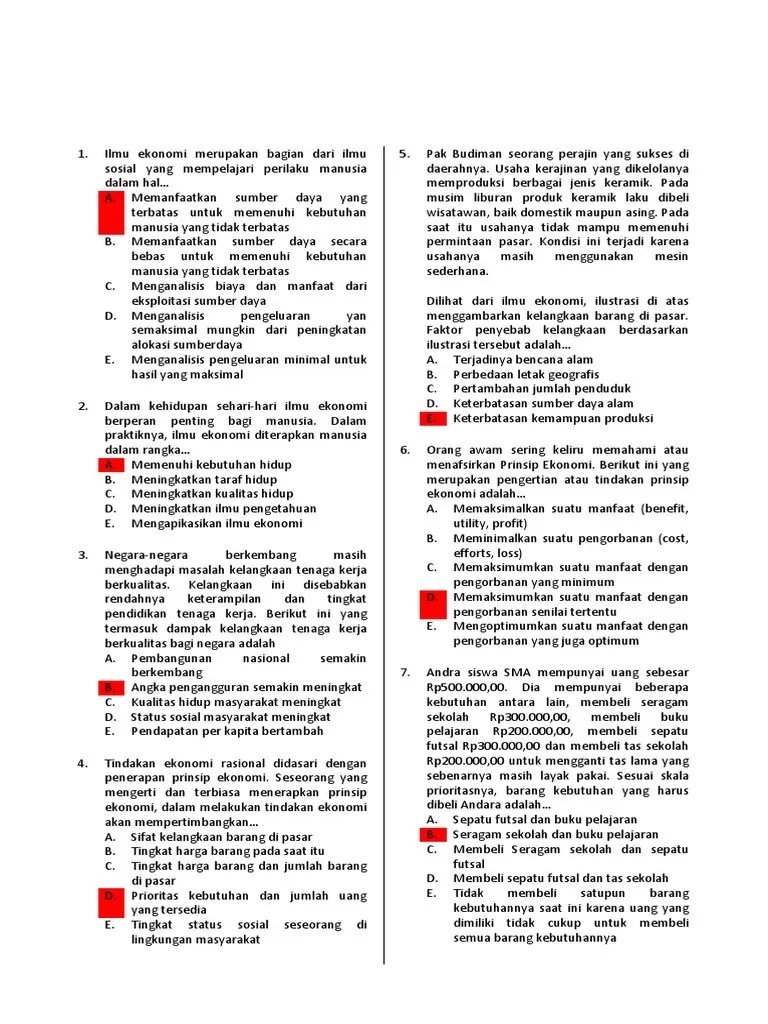 Manfaat Mempelajari Ilmu Ekonomi Dalam Kehidupan Sehari Hari - Cara  Mengajarku