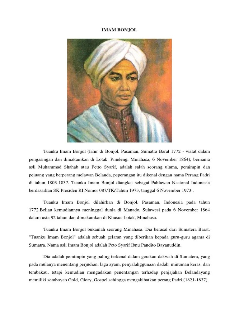 Imam Bonjol