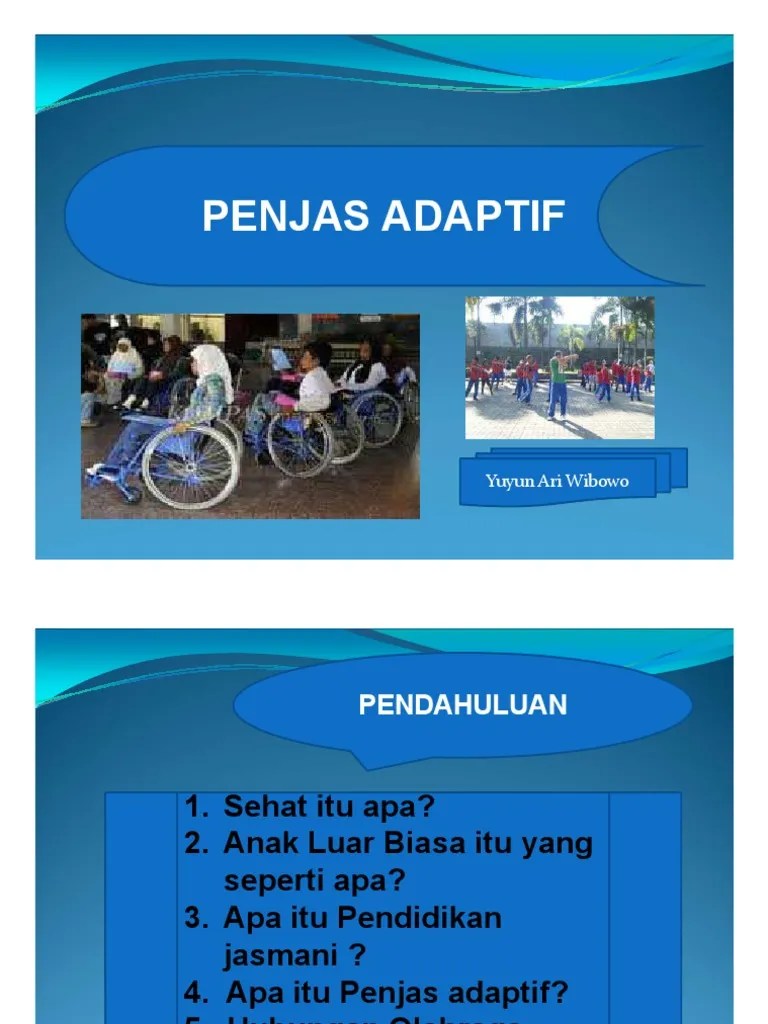 Penjas Adaptif PDF | PDF
