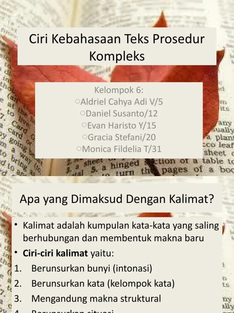 Tugas Bahasa Indonesia | PDF