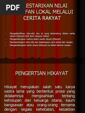 Materi Hikayat | PDF