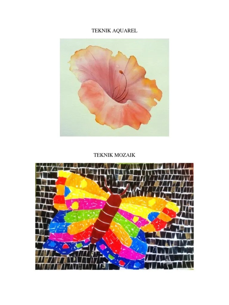 Teknik Aquarel | PDF