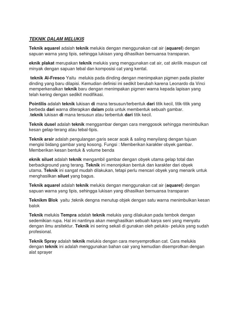 Teknik Dalam Melukis | Pdf 1024_x_768_jpg