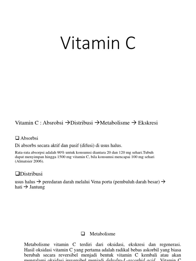 Vitamin C | PDF