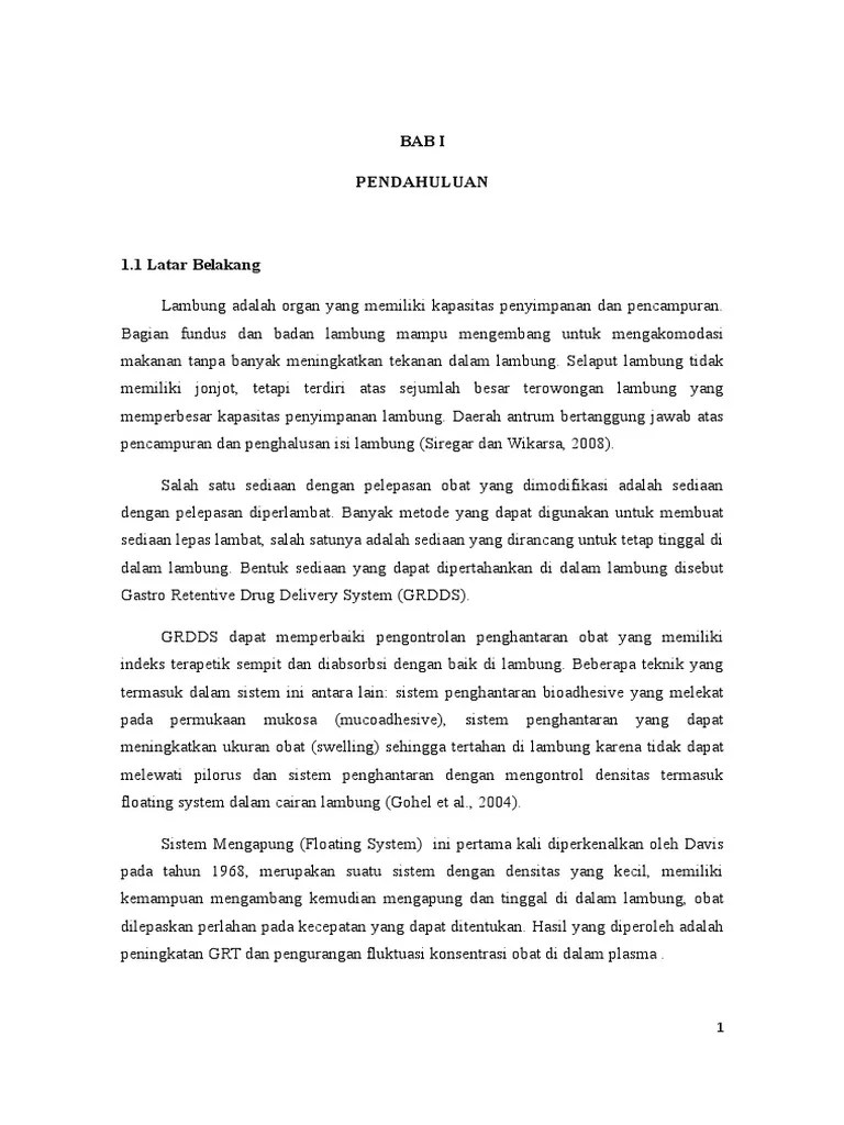 Tablet Tahan Lambung | PDF