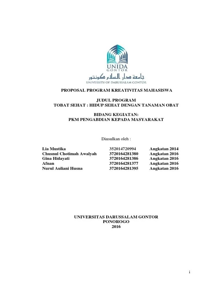 Proposal Apotik Hidup | PDF