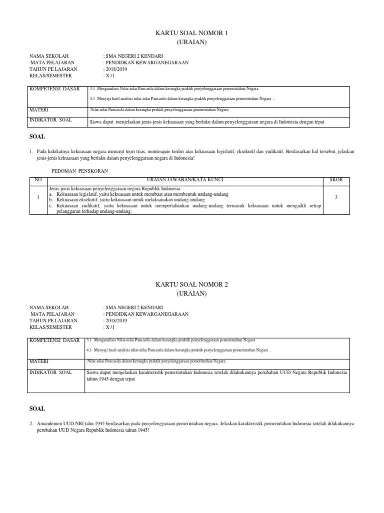 Jenis Jenis Kekuasaan Yang Berlaku Dalam Penyelenggaraan Negara Di Republik  Indonesia