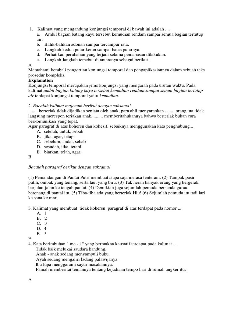 Soal Bi Kelas X k13 SMST 1 | PDF