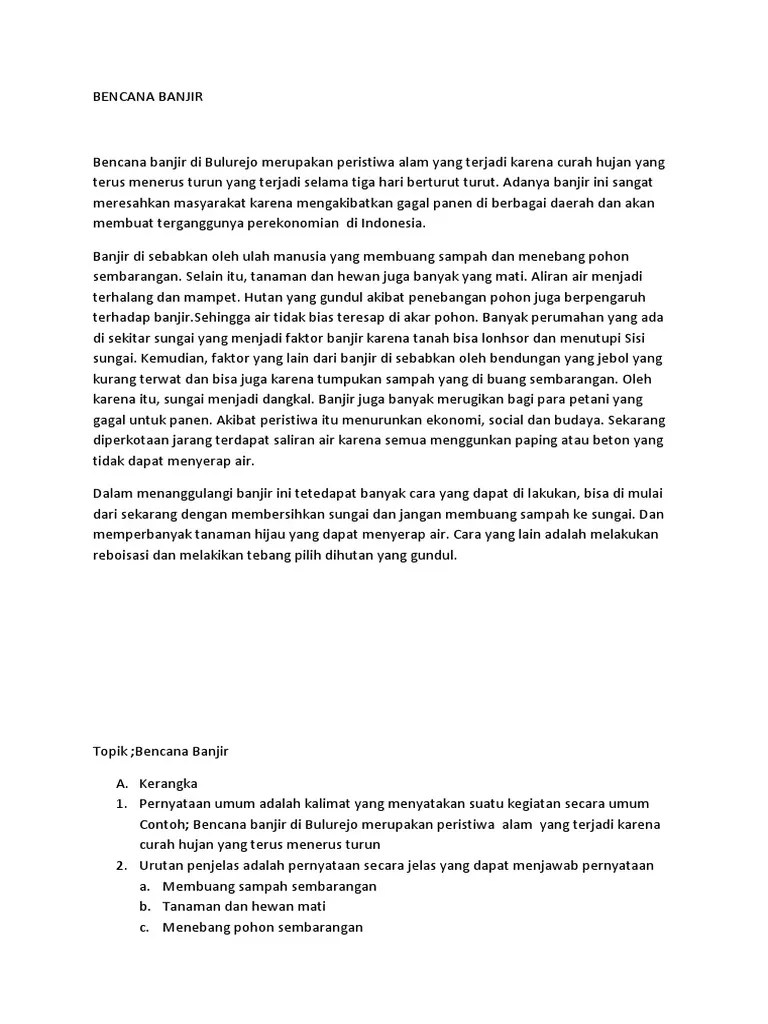 Kerangka Teks Eksplanasi | PDF