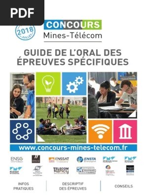 epreuve anglais mines telecom methode