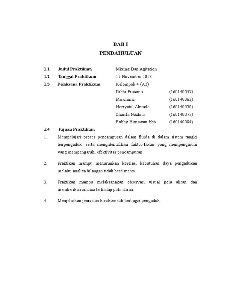 Mixing &amp; Agitation | PDF