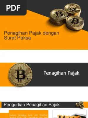 Penagihan Pajak Dengan Surat Paksa - Sistem Administrasi Pajak | PDF