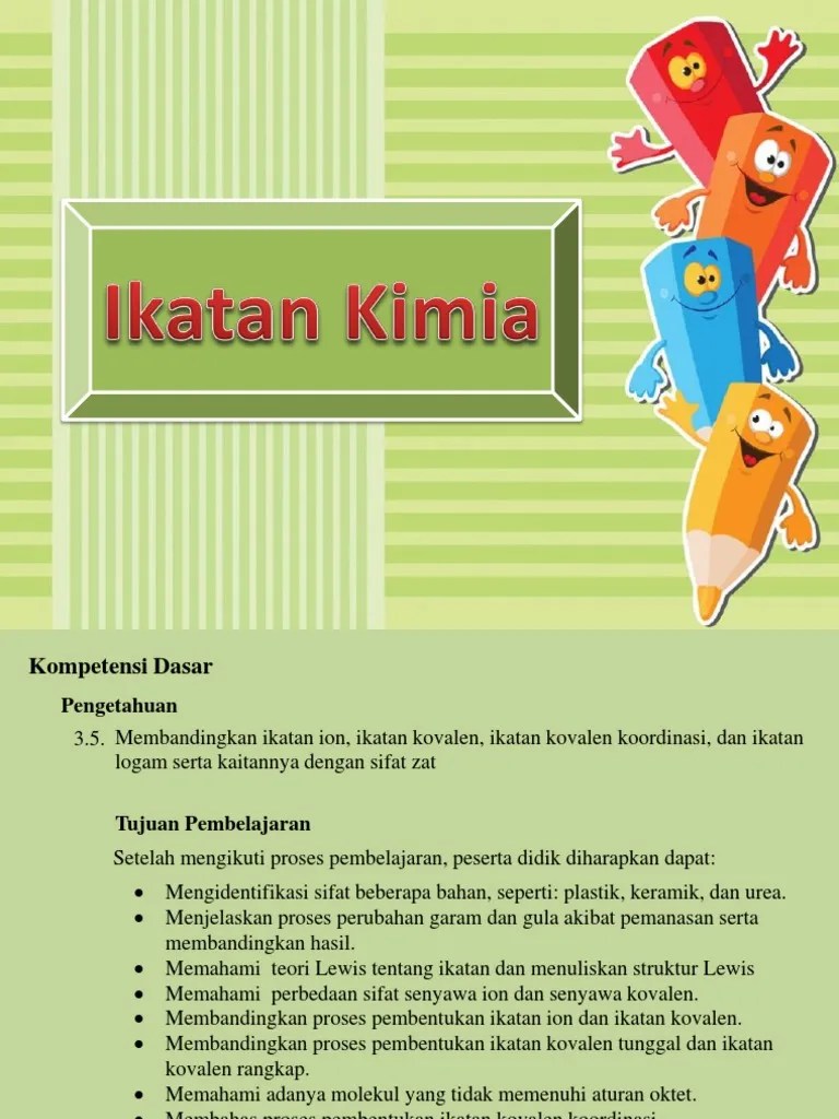 Ikatan Kimia Tugas | PDF