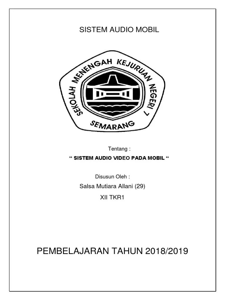 Sistem Audio Mobil Salsa | PDF