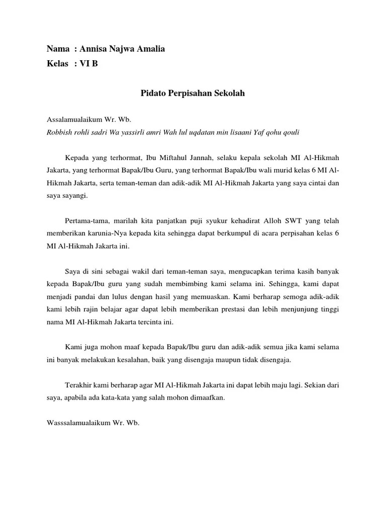 40+ Kata Perpisahan Dari Guru Untuk Murid Kelas 6