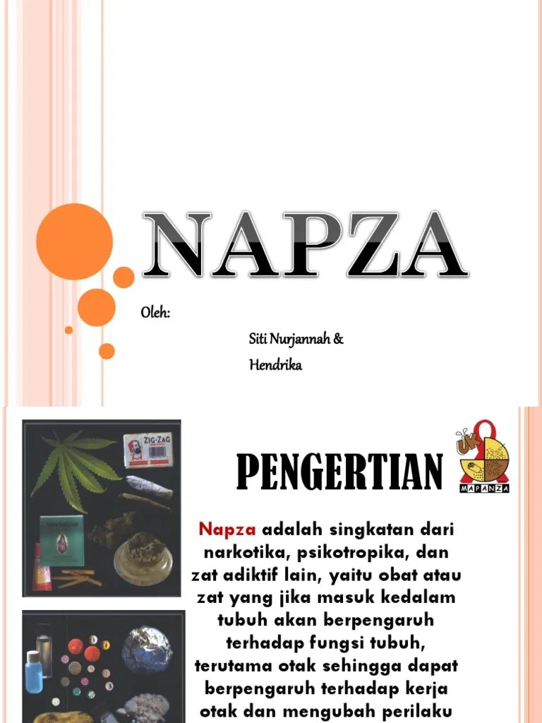 Napza (Siti Nurjannah Dan Hendrika) | PDF