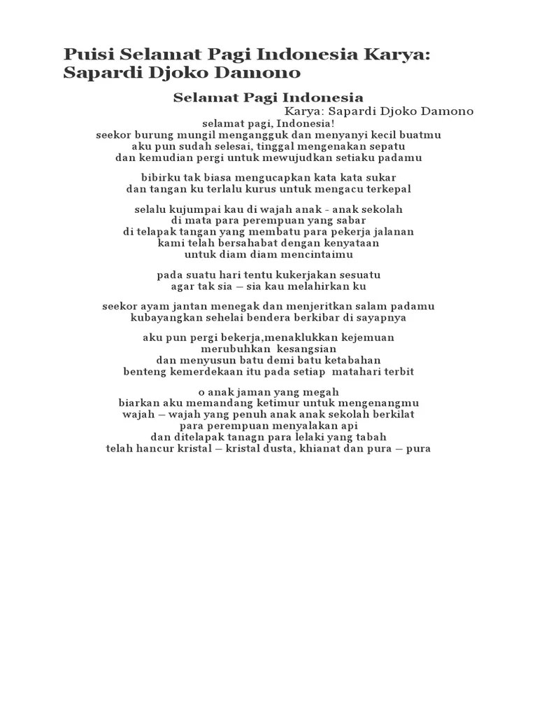 Kumpulan Puisi | PDF