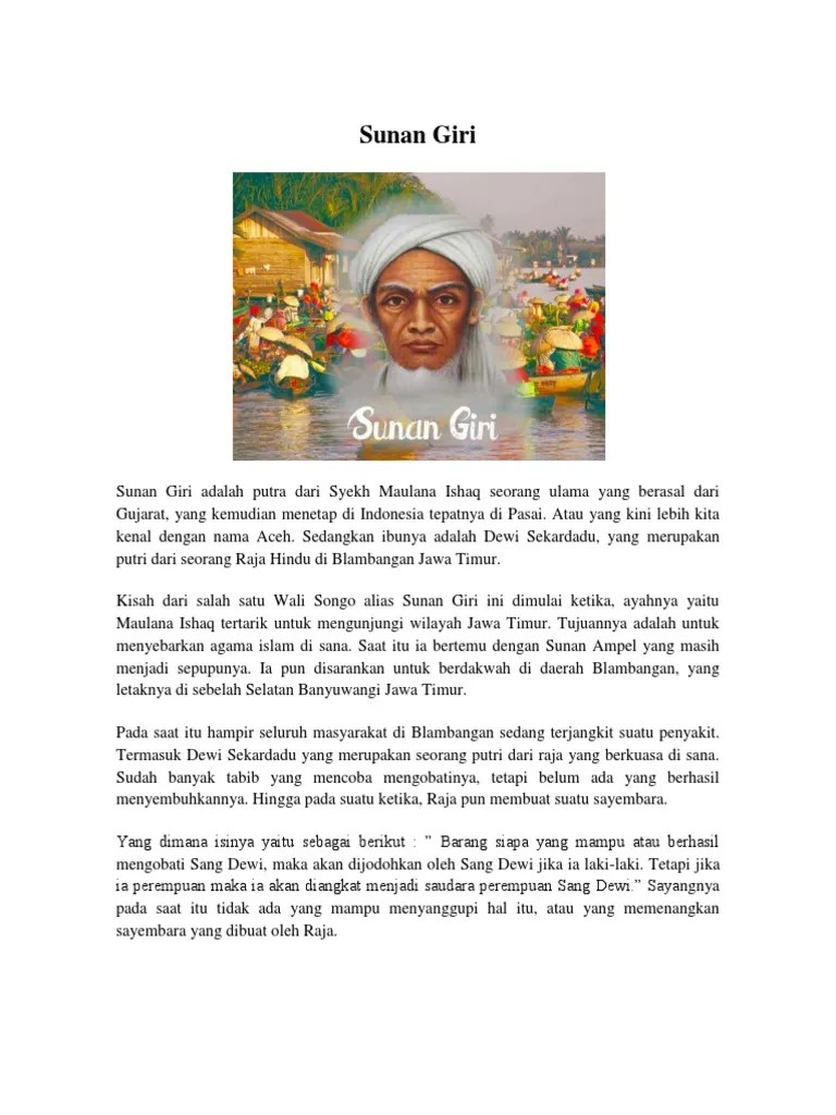 Sunan Giri | PDF