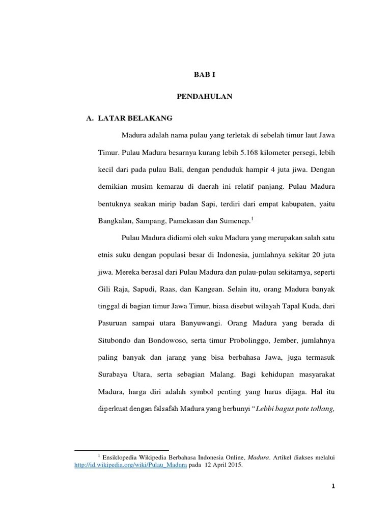 Studi Kasus Madura | PDF