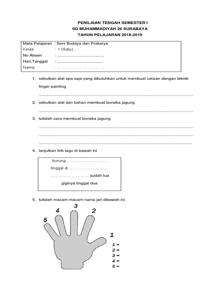 Latihan Soal SBDP | PDF