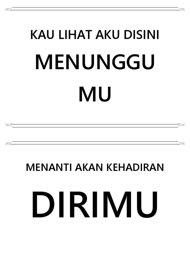 Kau Lihat Aku Disini