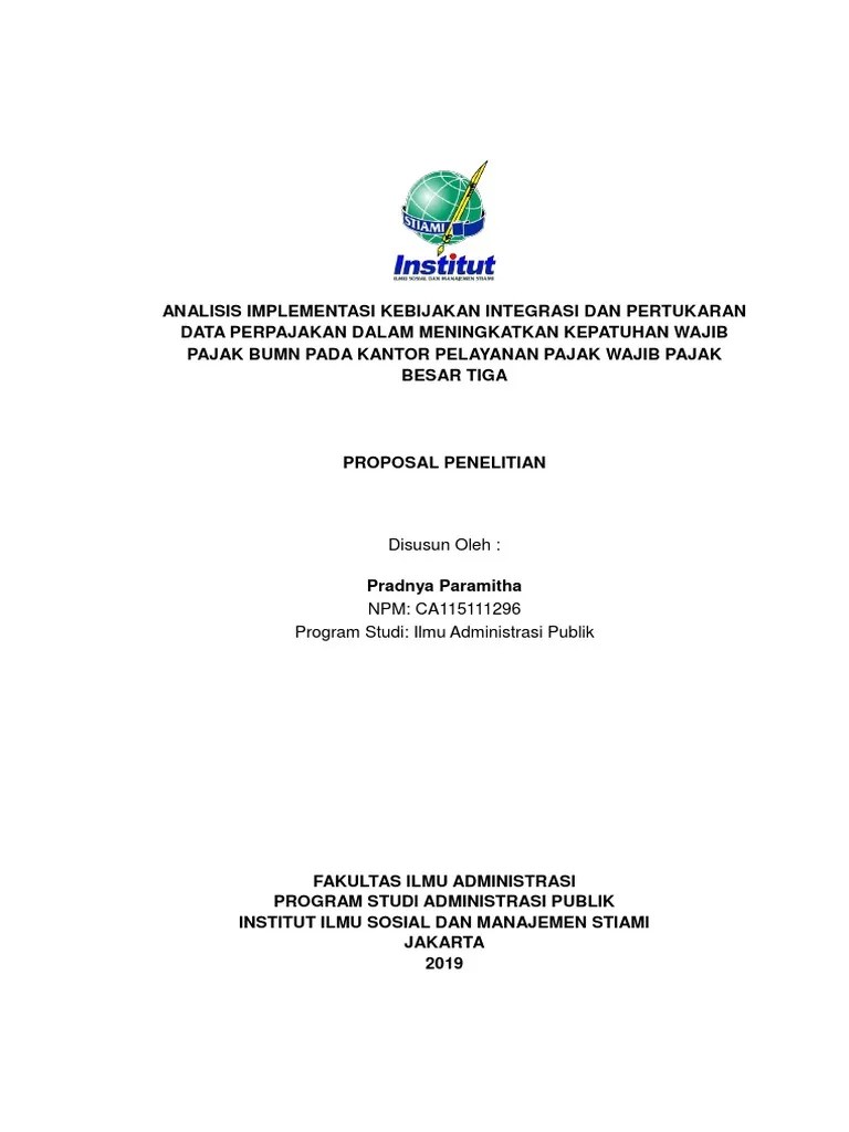 Proposal Penelitian Pertamina (Mitha) | PDF