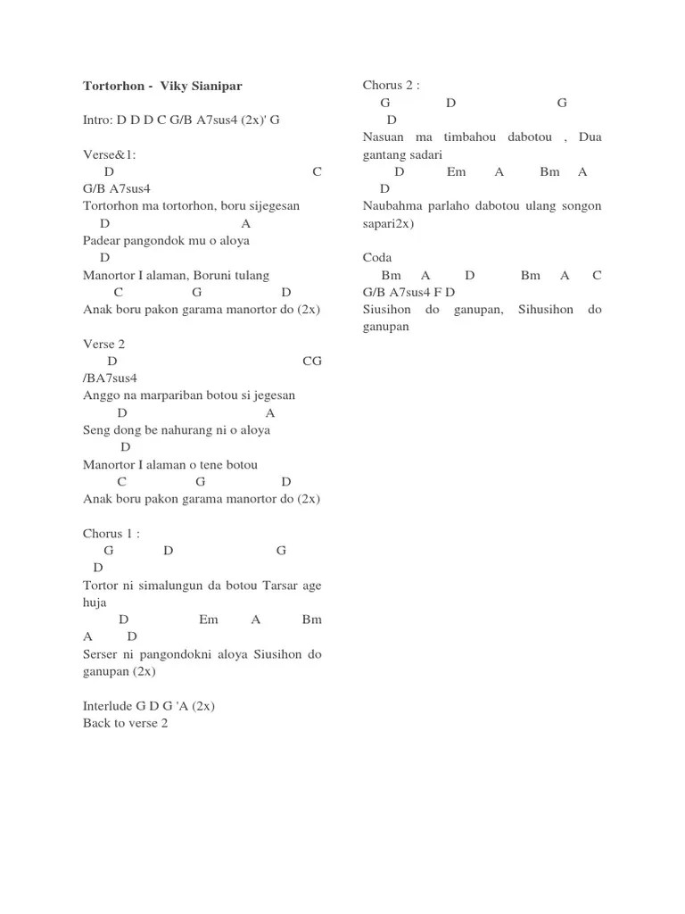Lirik Lagu Korg Gitar | PDF